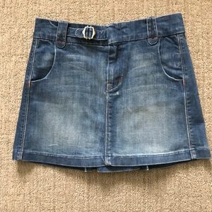 Blue jean skirt